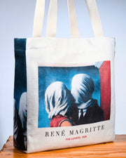 René Magritte "The Lovers Painting by " - Tote Bag