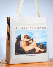 Alexandre Cabanel "The Fallen Angel by " - Tote Bag