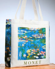 Claude Monet "Water Lilies Painting by" - Tote Bag