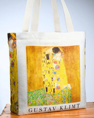 Gustav Klimt "The Kiss Painting by" - Tote Bag