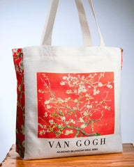 Van Gogh "Almond Blossom RED" - Tote Bag