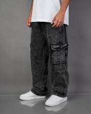 Jeans baggy cargo