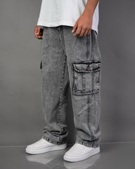 Jeans baggy cargo