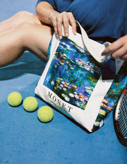 Claude Monet "Water Lilies Painting by" - Tote Bag