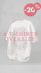 Tshirt Oversize Feather + Simple Things