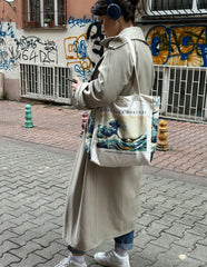 Van Gogh "The Great Wave off Kanagawa" - Tote Bag