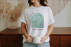 T-shirt Oversize Van Gogh "Almond Blossoms"