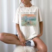T-shirt Oversize Claude Monet "Sunrise"