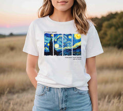 Tshirt Oversize Van Gogh "The Starry Night"